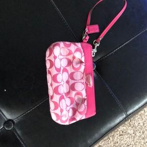 Never used Coach wristlet